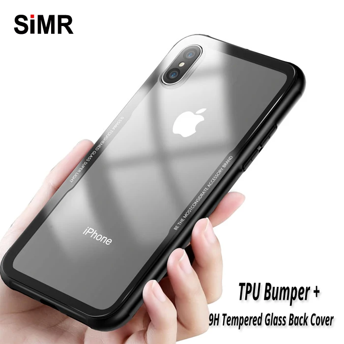Роскошный чехол SiMR для iPhone X 7 8 Plus Luphie роскошный бампер из ТПУ + задняя крышка