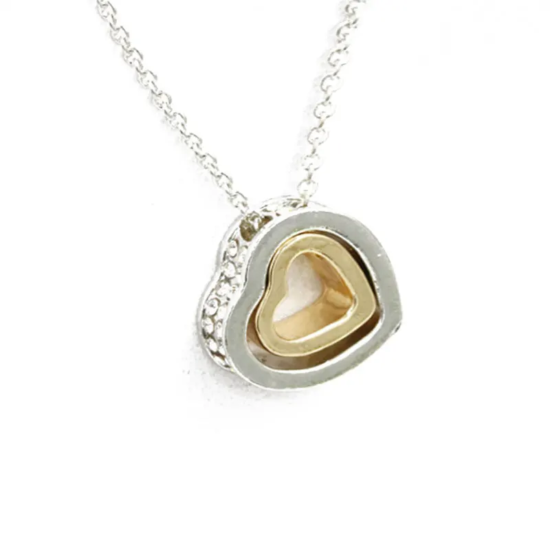 Модные женские сердце Кристалл Шарм Подвеска цепи Цепочки и ожерелья|Ожерелья с