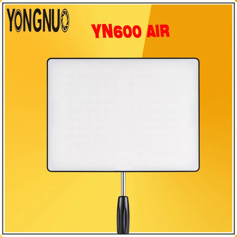YONGNUO YN600 Air 3200K 5500K двухцветный студийный свет для фотосъемки ультратонкая
