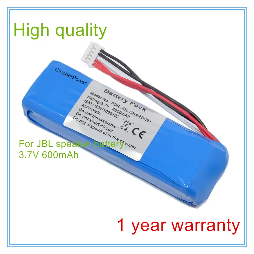 

High Quality For Charge2+ Battery | Replacement For Charge2+ Bluetooth Wireless Speaker Battery