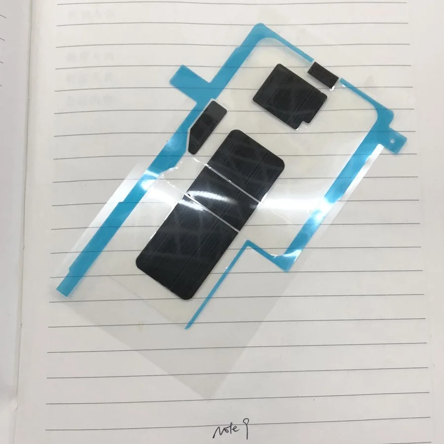 10 шт./лот оригинальная новая клейкая Полоса для ЖК экрана Samsung Galaxy Note 8 N950 note 9 s8 s9 s10