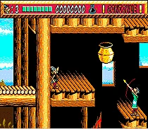 Астерикс и отличная аварийно-спасательных II (2) 16 бит MD карточная игра для Sega игры