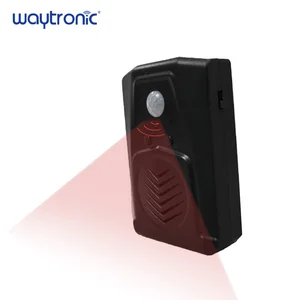 Беспроводной детектор движения с пассивным ИК-датчиком, активированная звуковая колонка для Хэллоуина, небольшая система охранной сигнализации с криком для торгового центра