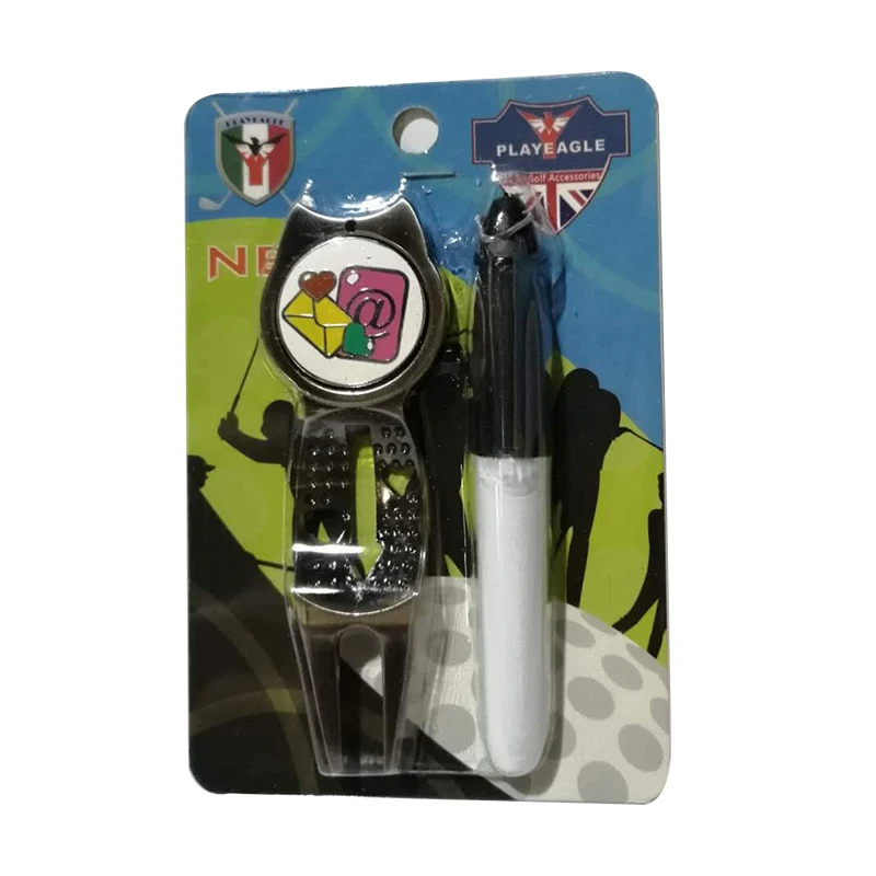 PLAYEAGLE хорошая упаковка прекрасный инструмент для гольфа divot с маркерами Гольф