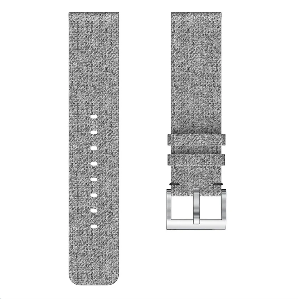2019 Watchband Luxury Woven Fabric Replacement Watch Band Wrist Straps For Fitbit Versa Lite Fashion Women Men Belts Gifts | Наручные
