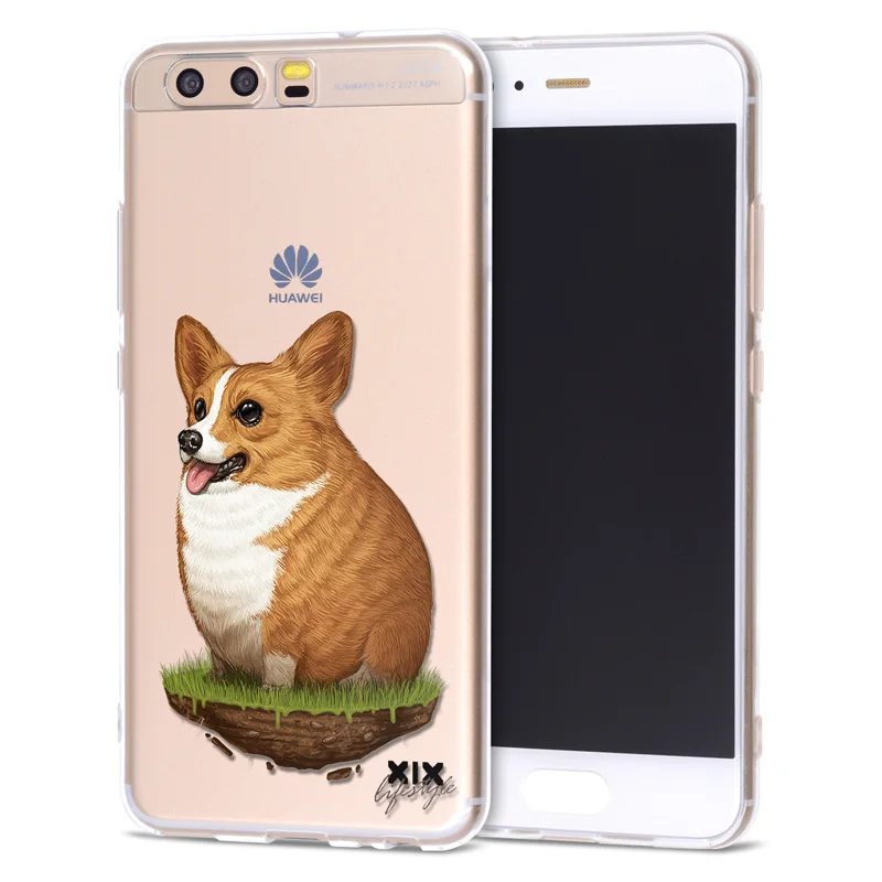 Для huawei P8 Lite чехол для собак мягкий чехол huawei P9 Lite чехол для P8 P10 P20 Lite Pro Plus P Smart Honor 9 для mate 10 Lite
