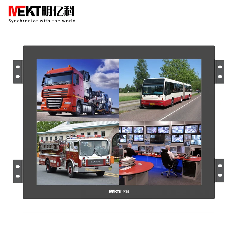 Металлический Чехол 17/19/15 дюймовый ЖК монитор HD industrial BNC сетевой мониторинг