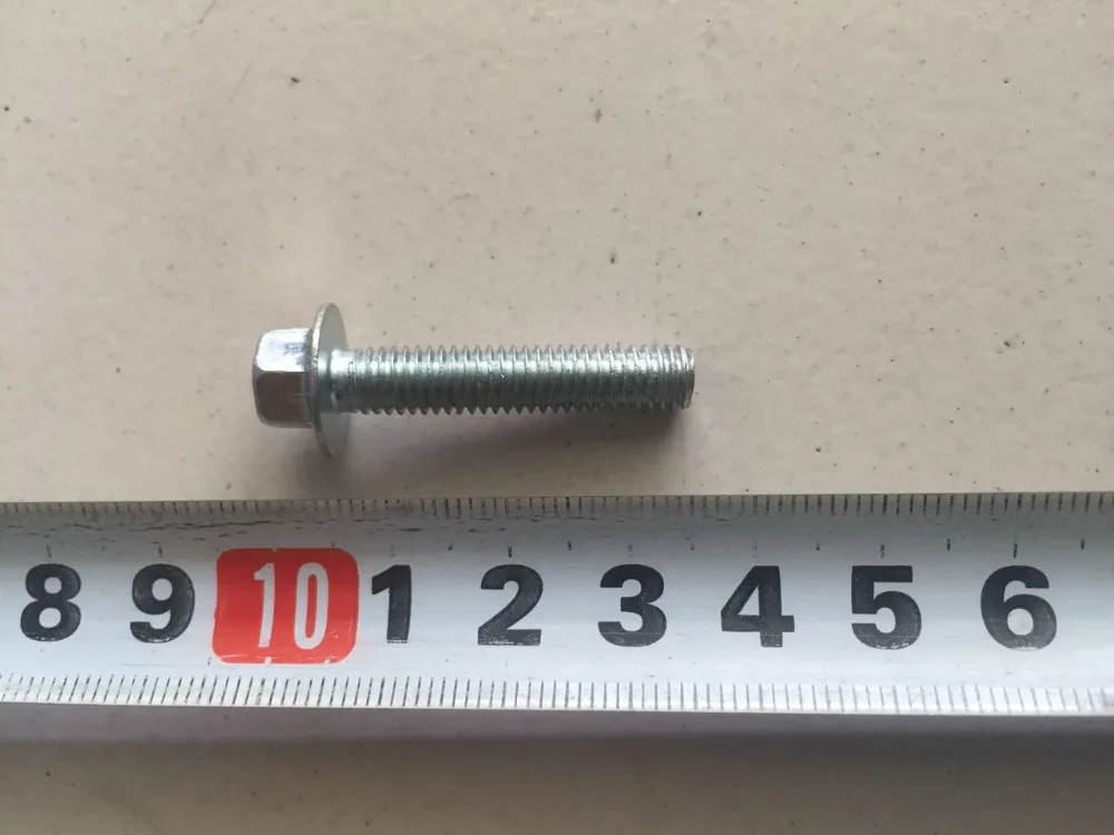 m6 bolt 17 22 31 36 75 95mm for chinese auto car honda qj keeway yamaha kawasaki suzuki scooter motorcycle atv moped screw part free global shipping