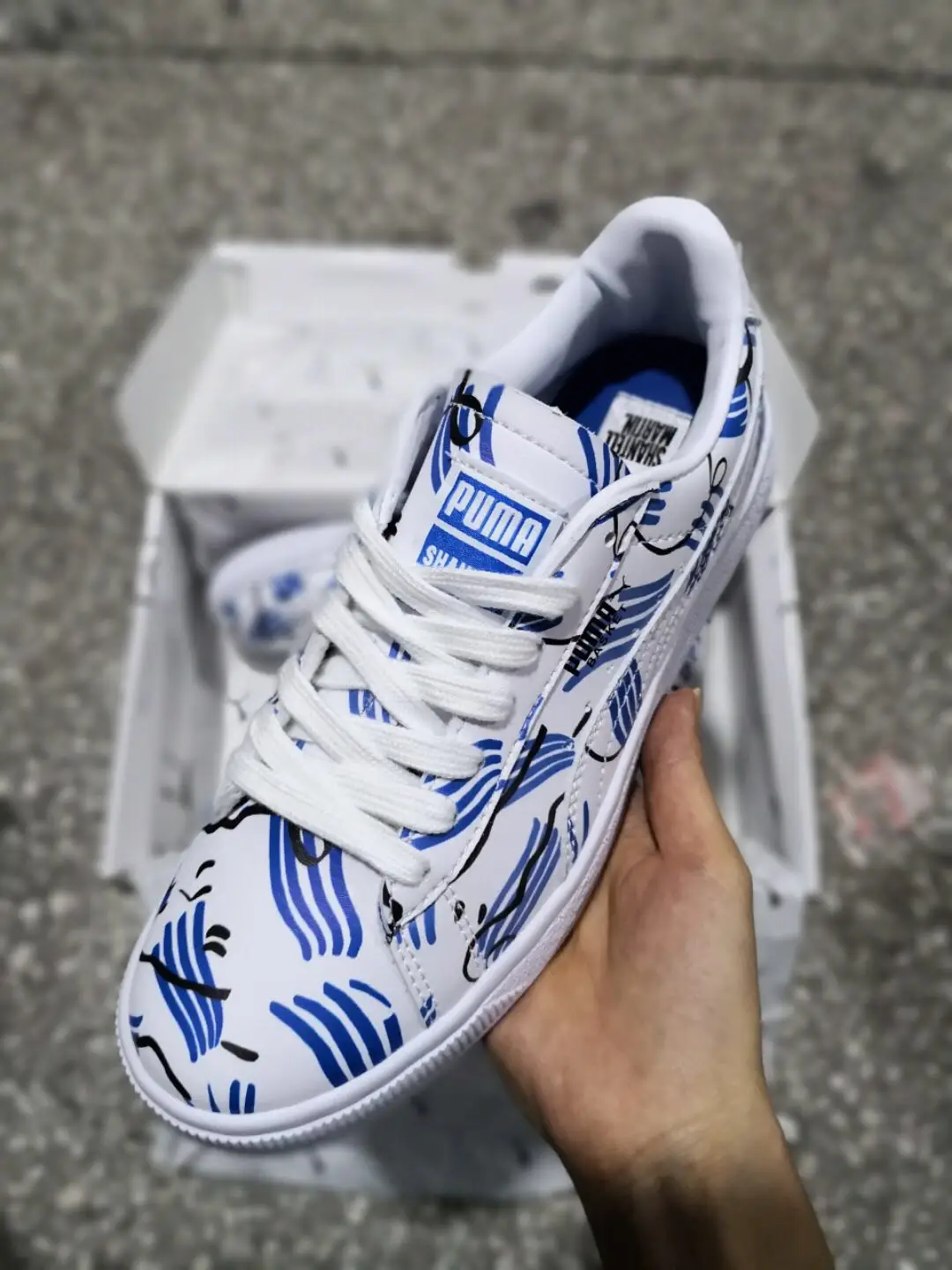 Обувь для бадминтона в стиле Пума X SHANTELL MARTIN Basket size36 44|Обувь бадминтона| |