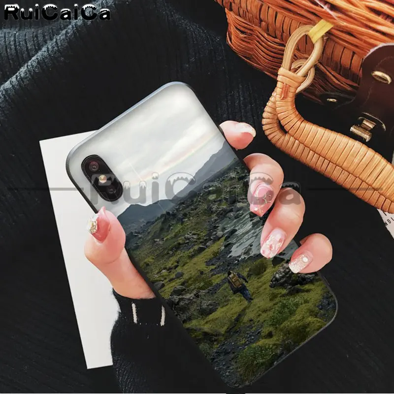 A3 RuiCaiCa Death Stranding Мягкий Силиконовый ТПУ чехол для телефона Apple iPhone 8 7 6 6S Plus X XS MAX 5 5S SE XR сотовые телефоны - Цвет: A3