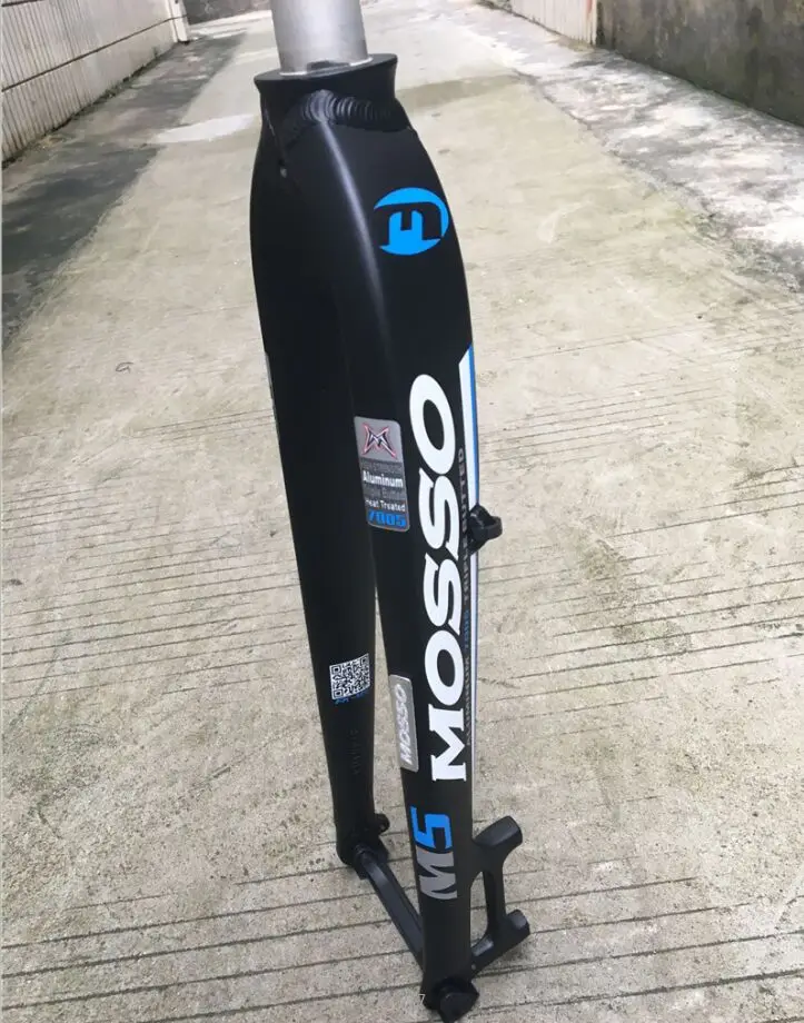 M5 Matte Black-Blue Mosso вилка M6 M5E M5EV M3 дорожный MTB вилка v тормоз для 26 27,5 29 Велосипедная вилка Передняя вилка разные к SR SUNTOUR горячая Распродажа - Цвет: M5 Matte Black-Blue