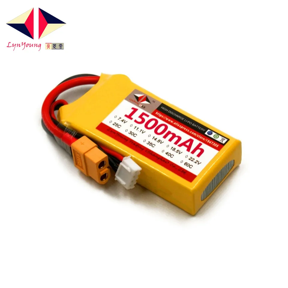 Аккумулятор HX Lipo 3S 11 1 В 1500 мАч 25C 30C 35C 40C 60C для радиоуправляемого дрона