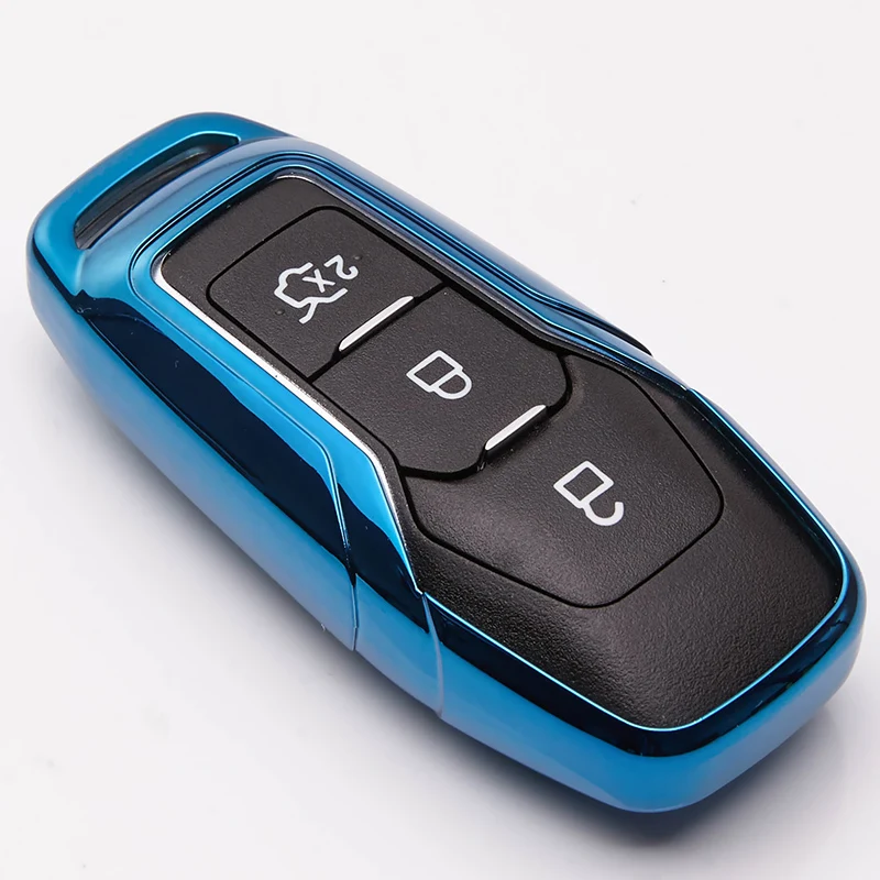 Для Ford Edge Mondeo Mustang Ecosport Kuga Escape Focus Explorer TPU автомобильные аксессуары для брелоков |