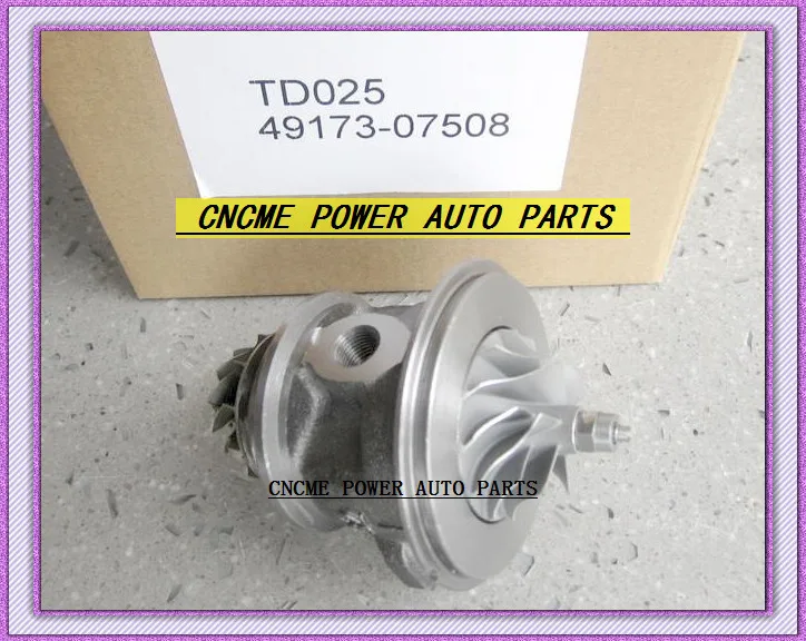 Турбо картридж CHRA TD02 49173-07508 49173-07507 для FORD Fiesta C-MAX Citroen C3 C4 Fo Peugeot 307 DV6B DV6A DV6UTED4 1.6L |