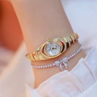 small dial watches for women elegant bracelet watch ladies diamond dress quartz wrist watch gold bling ladies watch relogio