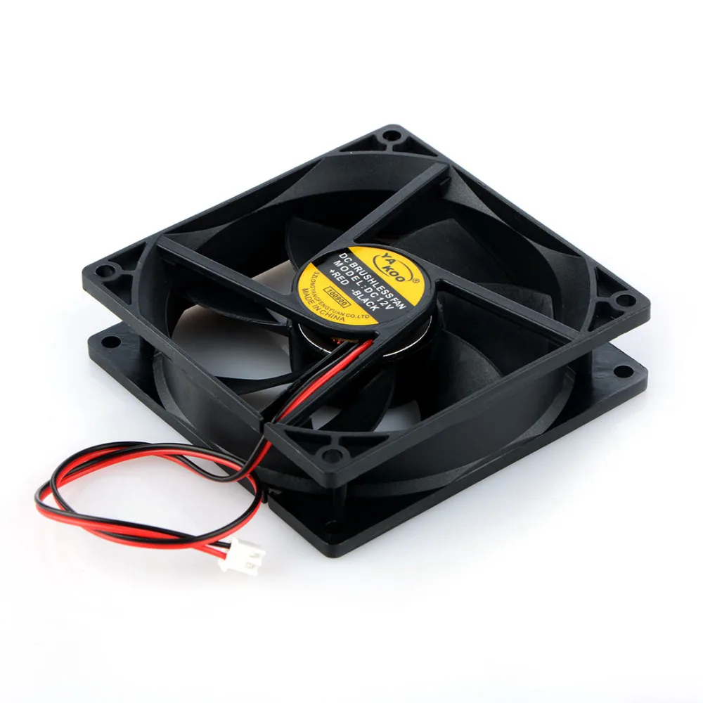 2 Pin DC 12V 90*90 мм запасные аксессуары для ноутбуков вентиляторы охлаждения