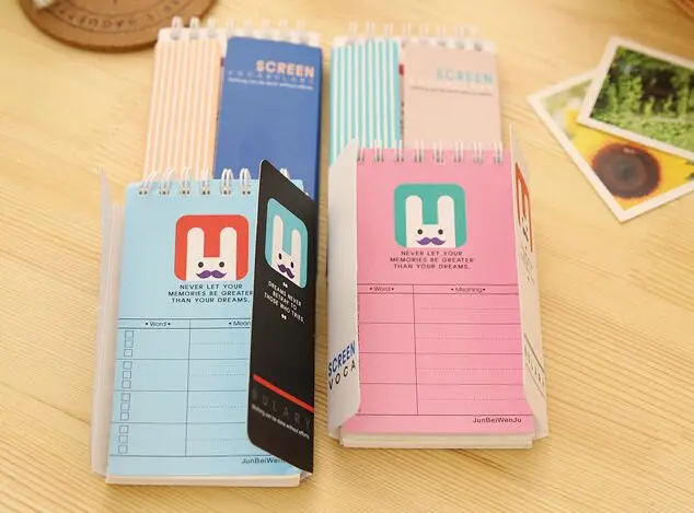 Милый креативный блокнот с бородатым Кроликом записная книжка для проверки