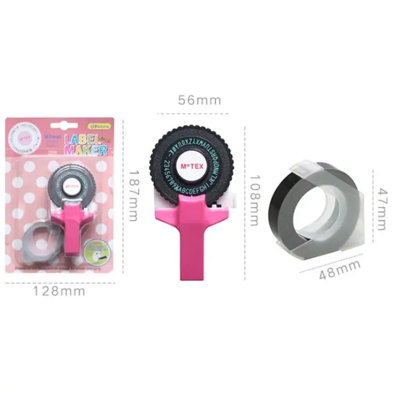 Машина для 3D тиснения этикеток ручная машинка печати DIY Ручная декоративная