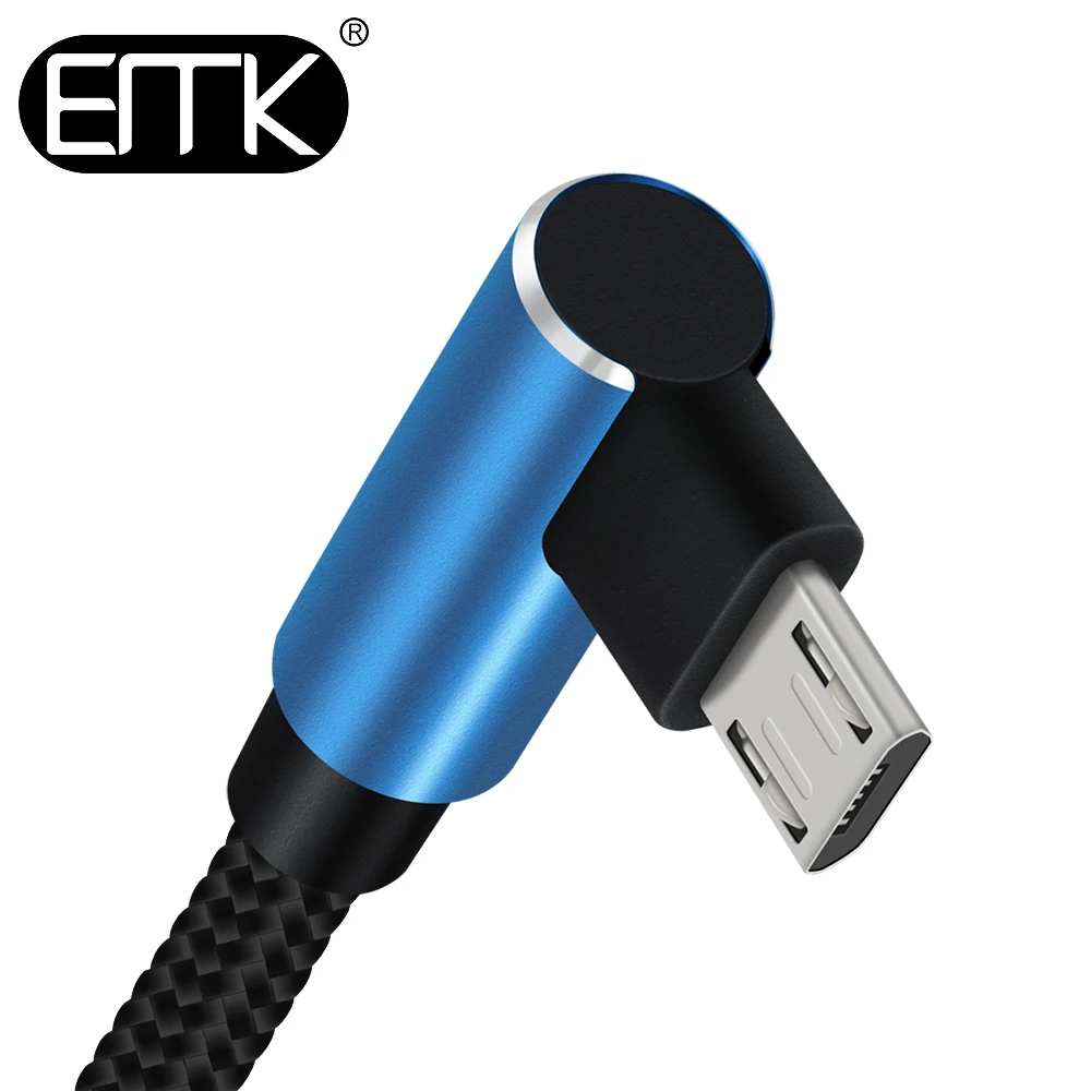 Кабель микро-USB EMK 2 А USB-кабель для быстрой зарядки и синхронизации данных адаптер