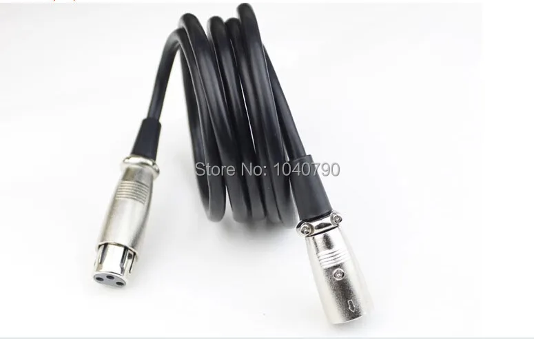 XLR 3Pin микрофонный кабель Шнур микрофона аудио штекер гнездо экранированный