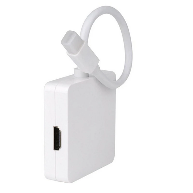 3 в 1 Мини конвертер dp vga HDMI DVI Thunderbolt mini DP Displayport VGA адаптер кабель для MacBook Pro HZSP095 |