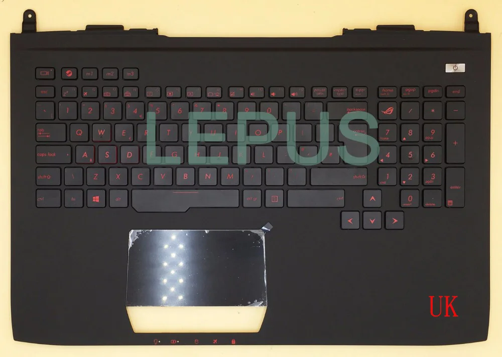 Коричневый Новости клавиатура для ASUS ROG 751J G751 G751JY G751JT G751JM русская/английская/словенская/Сборная - Цвет: Коричневый