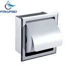Держатель для туалетной бумаги из нержавеющей стали, полированный, хромированный, настенный, скрытый, для туалетной бумаги, бесплатная доставка