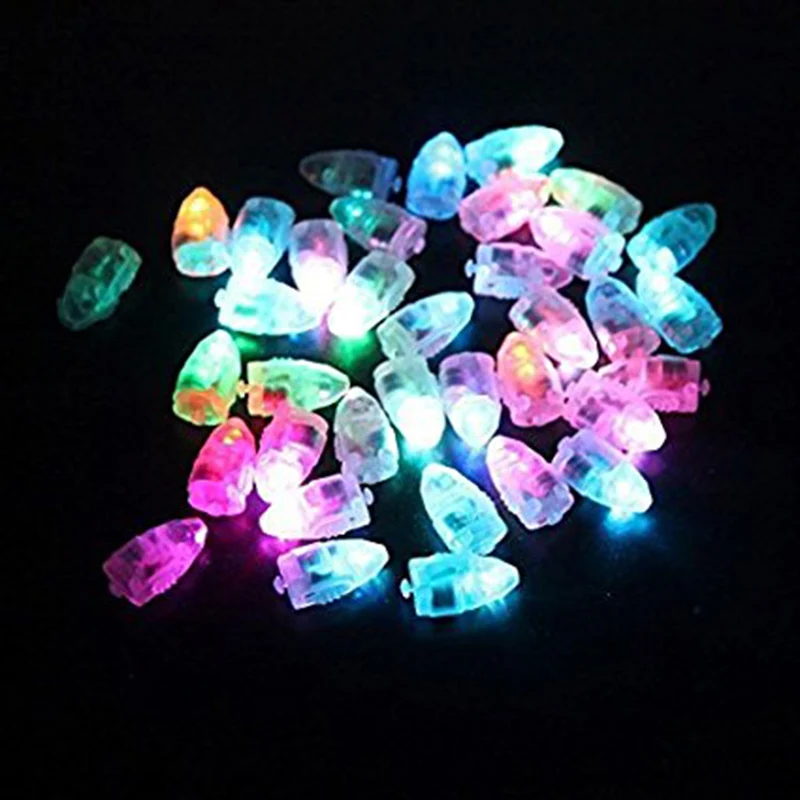 10 шт./лот цветные светодиодные воздушные шары RGB мини лампы для бумажных