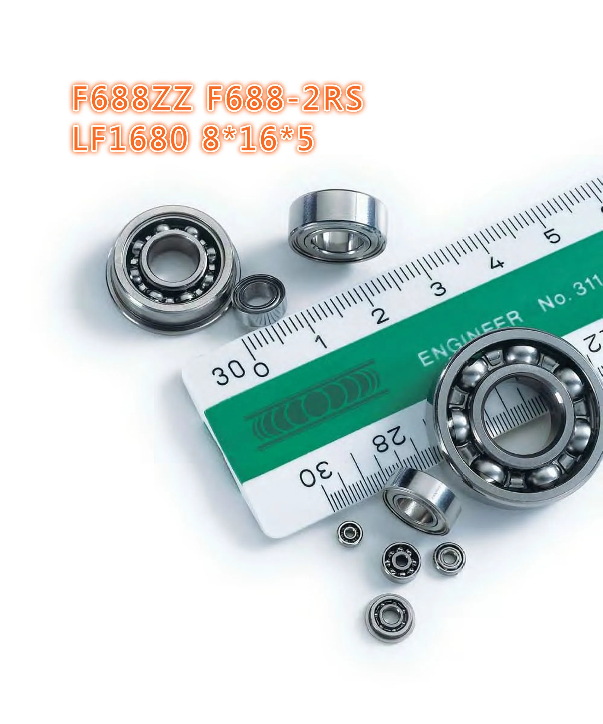 5 шт. фланцевые подшипники F624ZZ/RF1340HH 4*13*5 мм для tranmition jmc|Подшипники| |