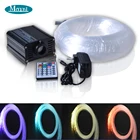 5000h 12V DC 16W RGB светодиодный волоконно-оптический полупрозрачный бетонный Светильник 160 шт. 2 смешанных звездных волокна 28 клавиш пульт дистанционного управления