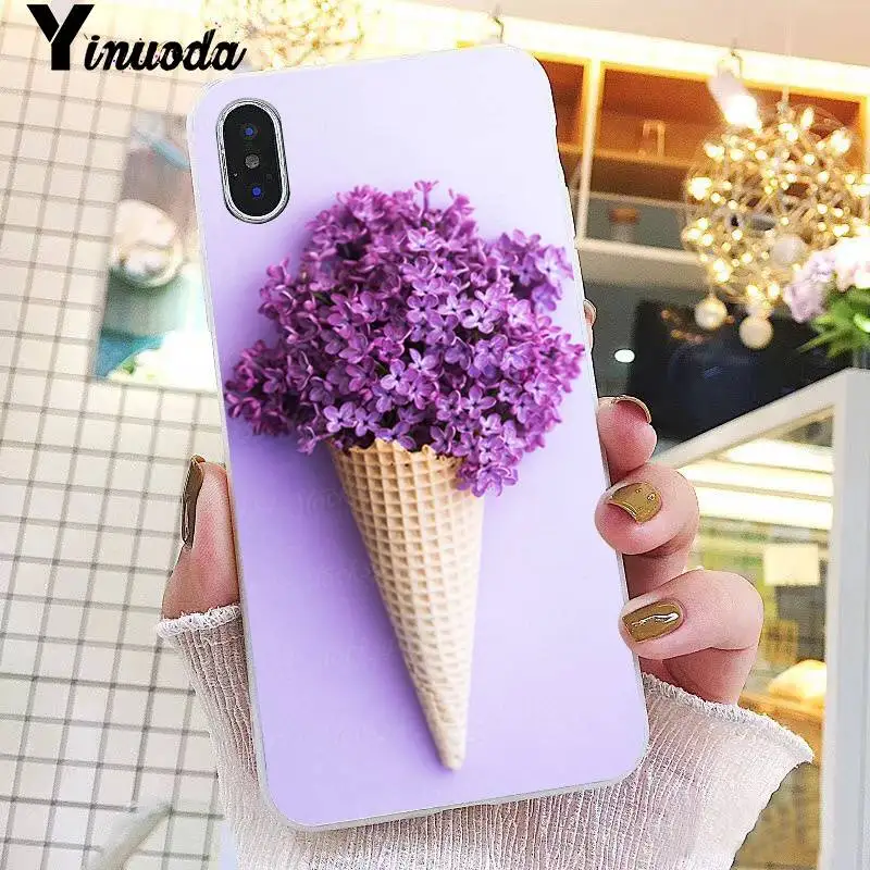 Yinuoda простой мягкий чехол для iPhone 8 7 6 6S Plus X XS MAX 5 5S SE XR 10 11 pro max|Чехлы-накладки| |