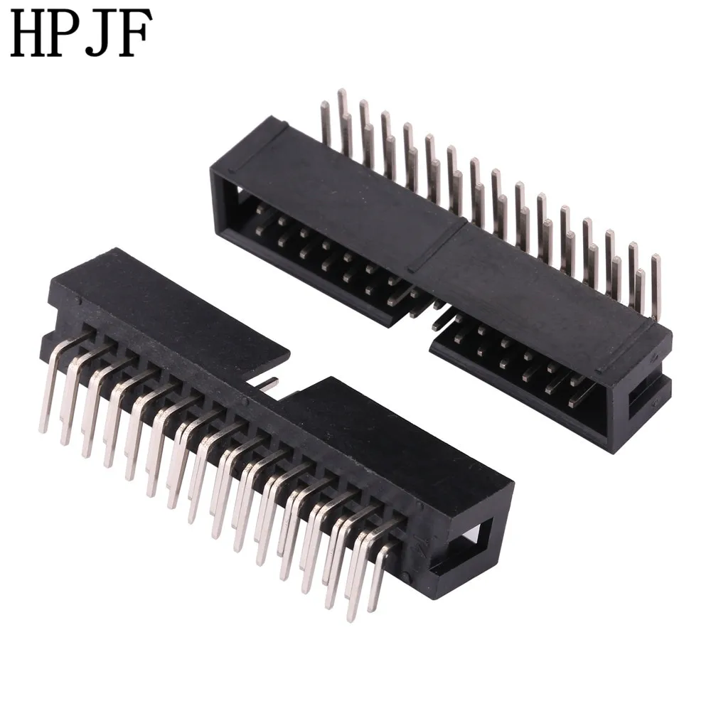 10 шт. шаг 2,54 мм 2x15Pin DC3 30 Pin правый угол 