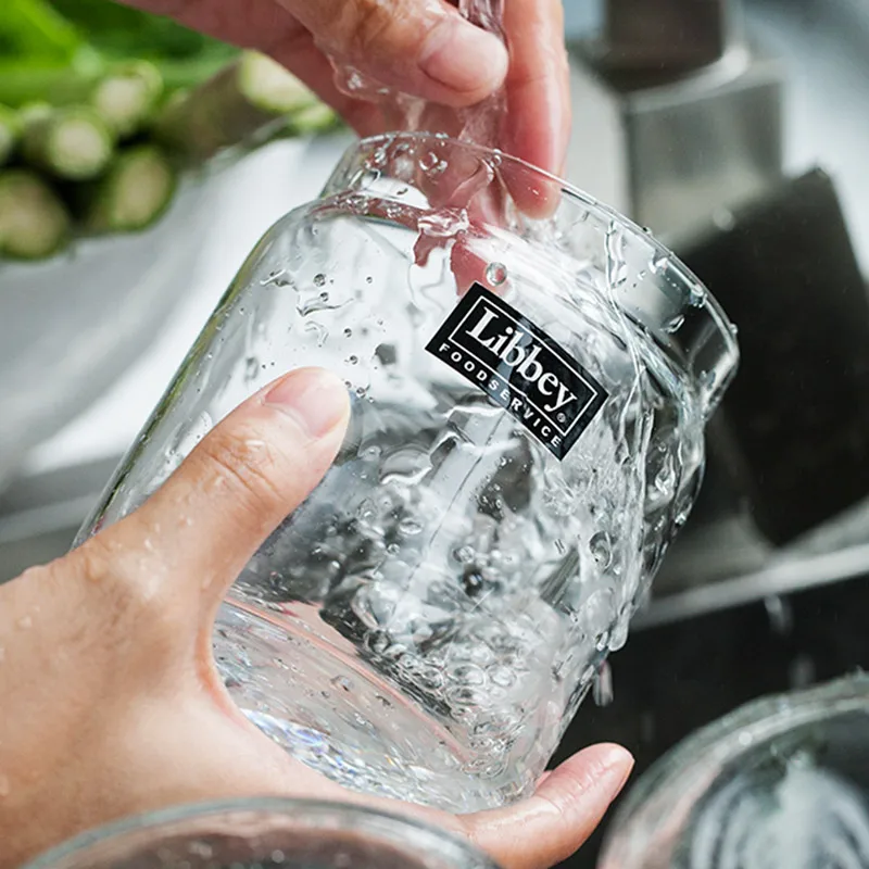 Европейские маленькие закаленные стеклянные банки прозрачные кухонные