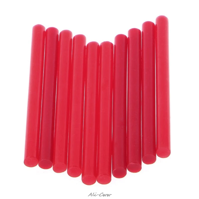 

10PCS 7mm X 100mm Hot Melt Glue Sticks for DIY Craft Phone Case Alloy Toy Art Model Album Repair Adhesive Stick for Electric