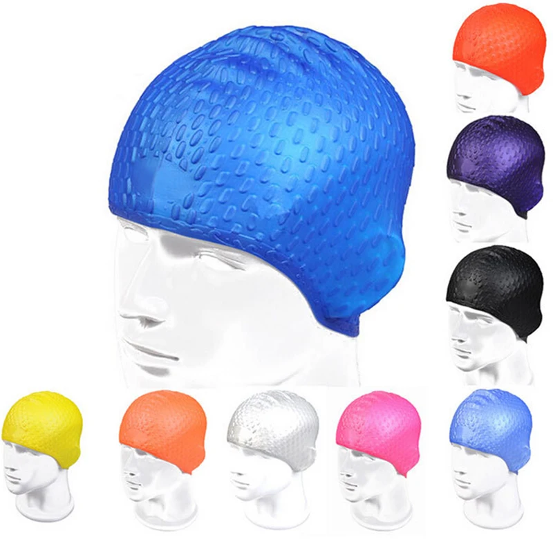 SO507-5 Свободный размер Водонепроницаемый Силиконовый Шапочка Для Купания Женщин