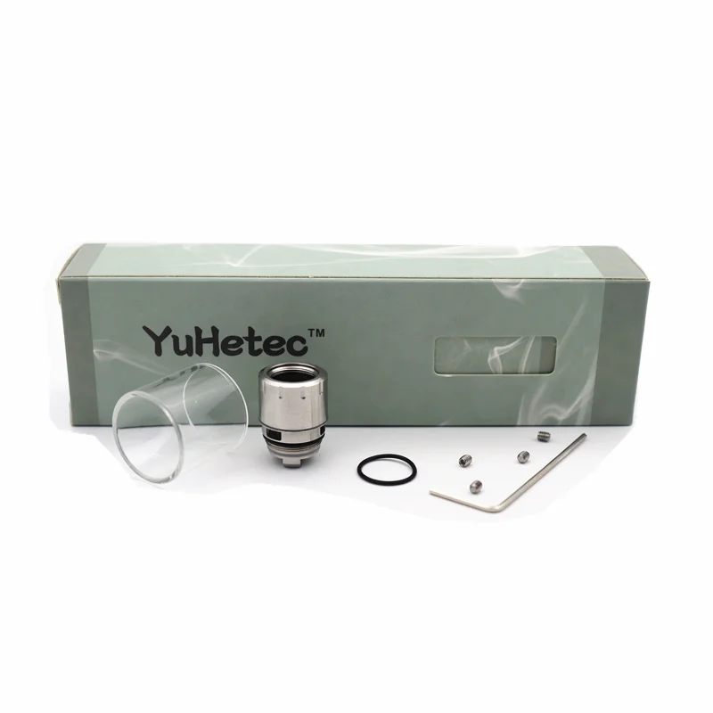 Оригинальные Yuhetec TFV8 BABY RBA Головка Катушки + замена стеклянный бак аксессуар сумка