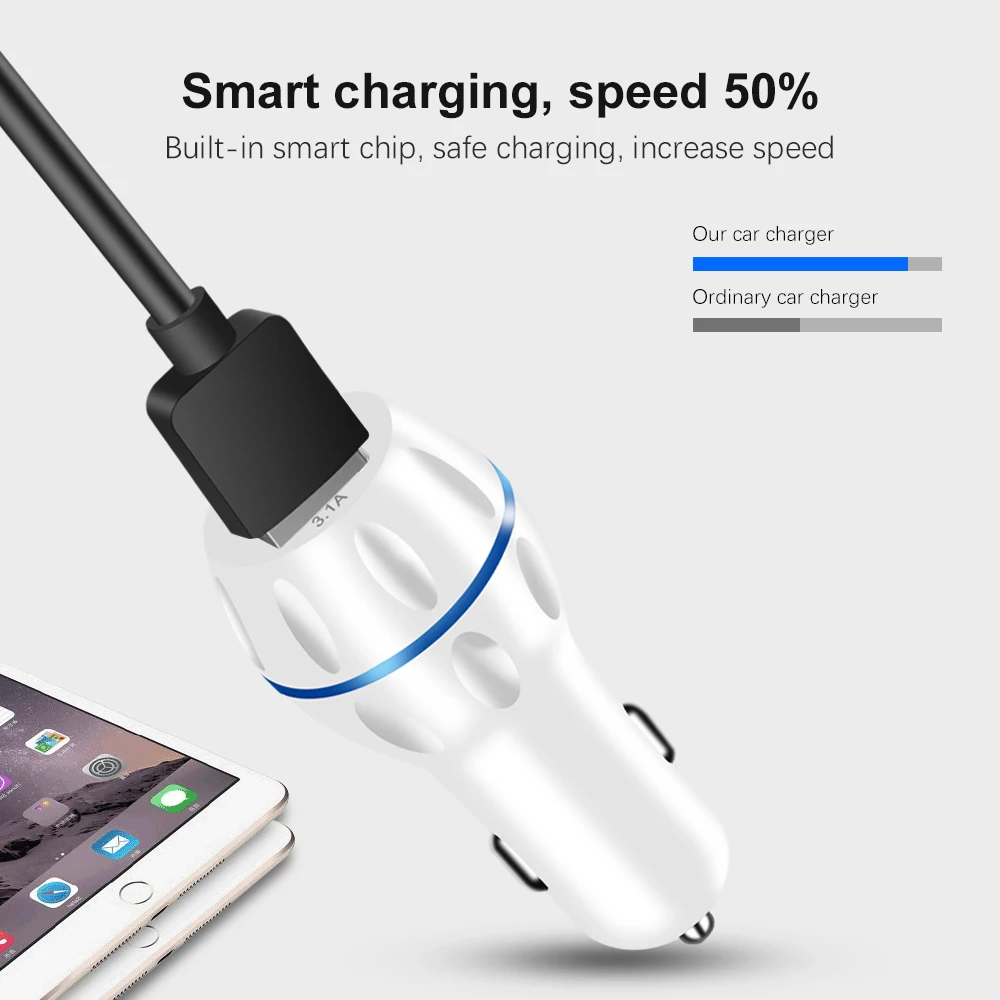 Автомобильное зарядное устройство Lieve Quick Charge 3 0 Для huawei p20 lite P20 Dual Usb Phone charger QC
