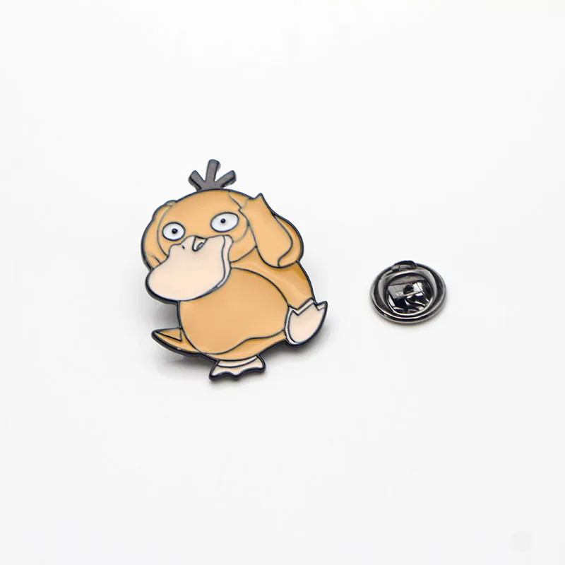P3012 Dongmanli Psyduck эмалированная булавка броши мультфильм креативная металлическая брошь булавки Джинсовая Шляпа значок воротник ювелирные изделия