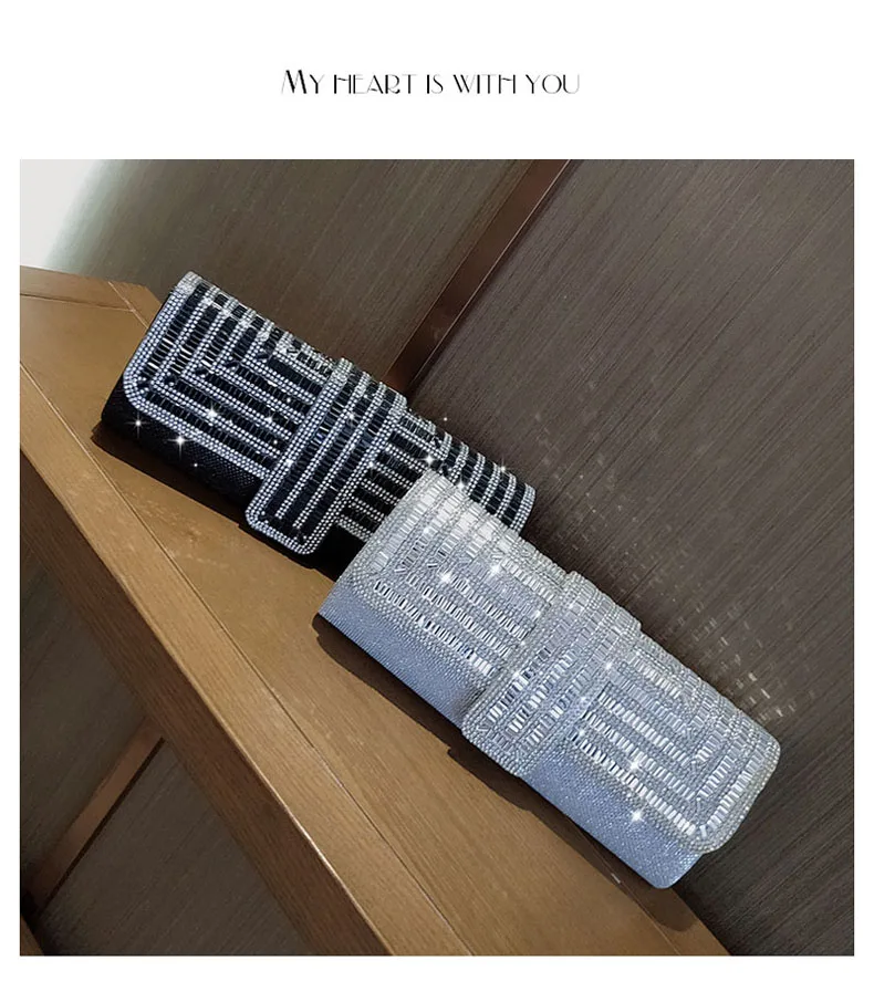 Женский вечерний клатч, стразы, мигающий, дневной клатч, кошелек, сумочка с кристаллами, на цепочке, для невесты, для свадьбы, Femme, вечерние, ручная сумка, XA124K