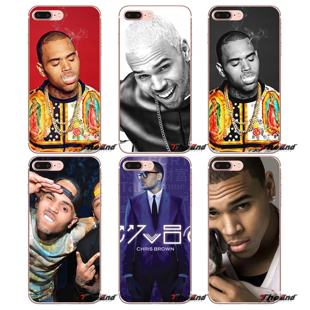 Chris Brown бретелей отлично подходит для Xiaomi Redmi 4A 4X3 S Note 3 4 5 Pro 5A mi 6 A1 Max 5X 6X мягкий