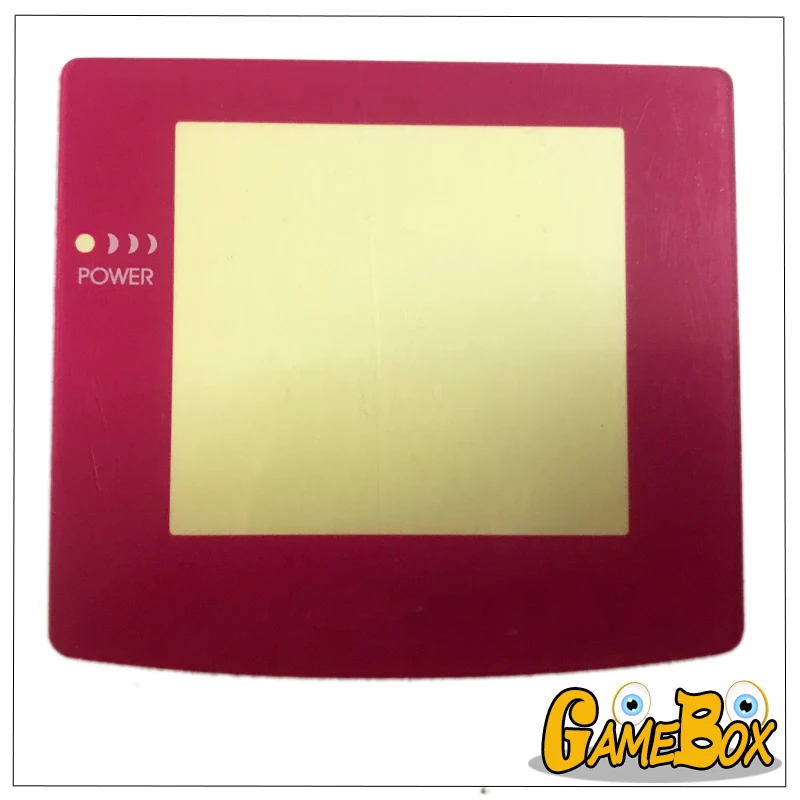 8 цветов пластиковый экран Len для nasud GBC Gameboy цветной защитный объектива консоль