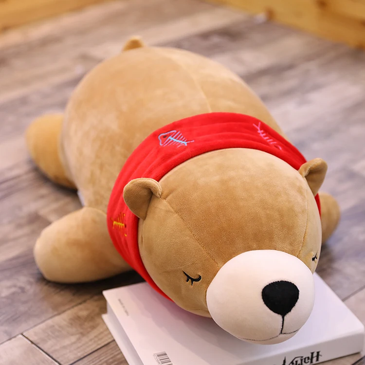 OEM дешевые животные плюшевые игрушки полярный медведь плюшевый морской с