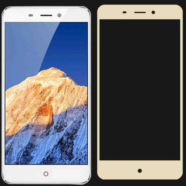 Закаленное 3d стекло для ZTE Nubia N1 2 шт. полное покрытие экрана Взрывозащищенная