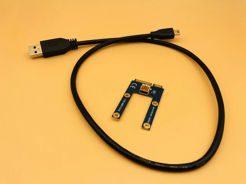 Мини PCIe к PCI express 16X Райзер для ноутбука внешняя графическая карта EXP GDC BTC Antminer Miner