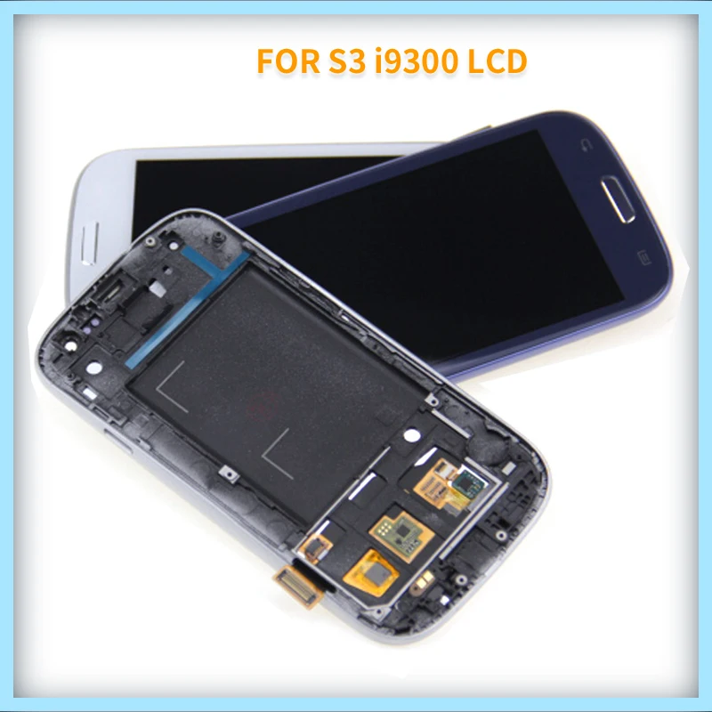 Для samsung Galaxy S3 i9300 i9300i супер ЖК дисплей 100% протестированный рабочий сенсорный