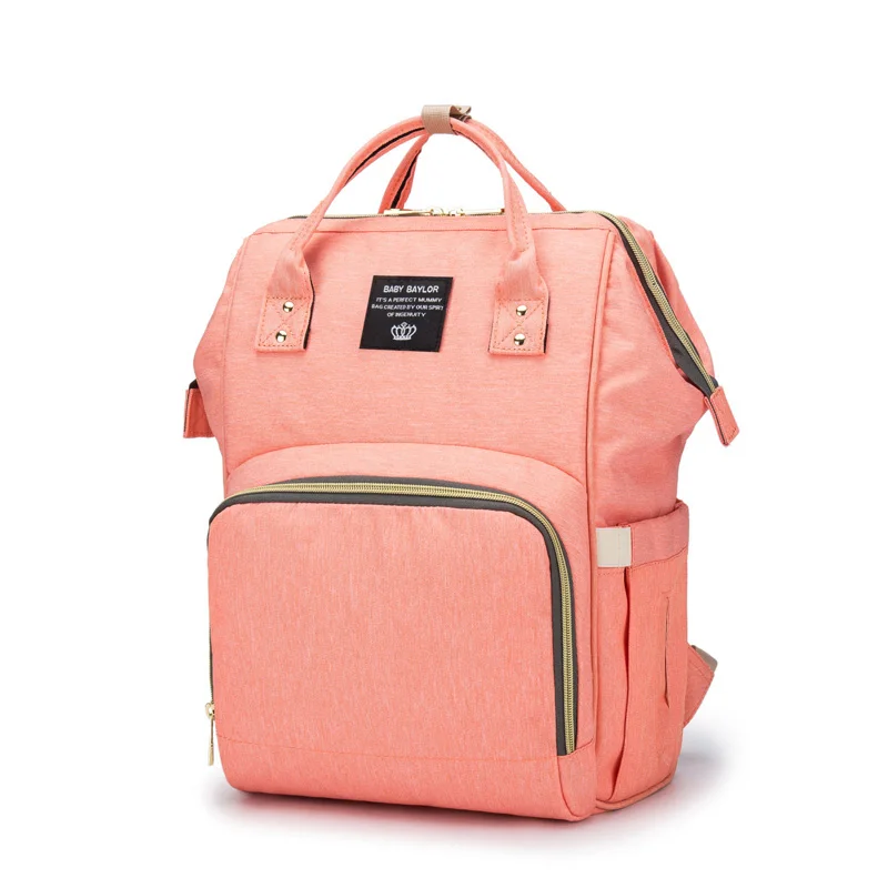 Модная повседневная сумка для мам подгузников большой емкости детский дорожный