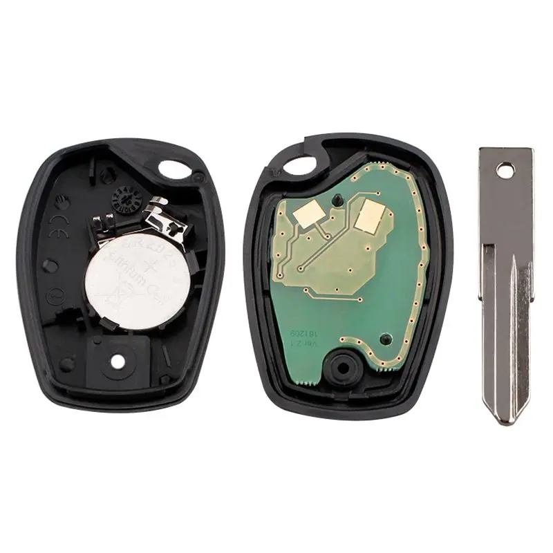 2 кнопки дистанционного ключа автомобиля 434 МГц для Megane Modus Clio Kangoo Logan Sandero Duster PCF7947