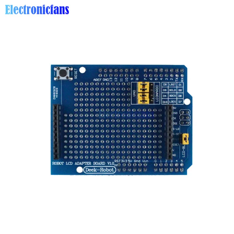 1 8 'ƈ 5 дюймовый TFT LCD Shiled адаптер плата расширения для Arduino UNO R3 модуля дисплея
