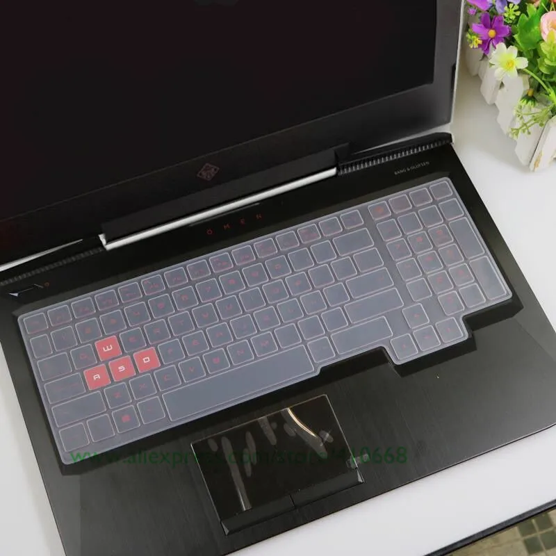 Силиконовая защита для клавиатуры ноутбука кожного покрова для hp двумя способами; женские 15 15-CE015DX 15-CE013DX 15-CE011DX CE018DX 15-CE019DX 15-CE051NR - Цвет: Clear