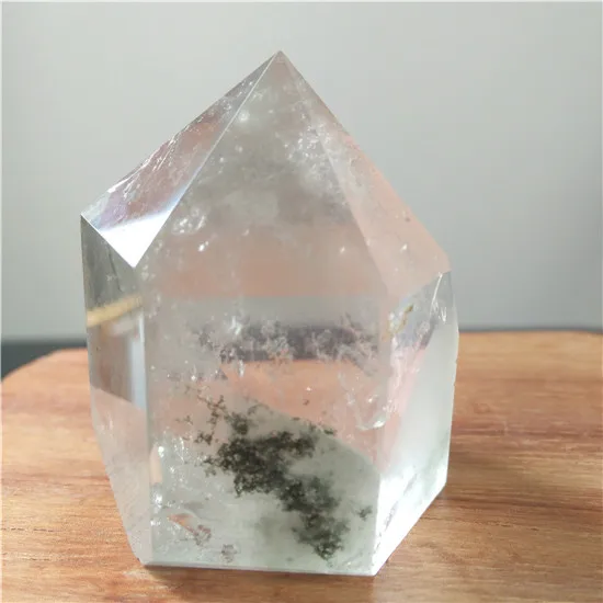 Фантомный Кристалл камни призрак кристаллы Wicca Cristal Islande Пьер Naturelle crestaux целебное украшение для дома Натуральный 92 г